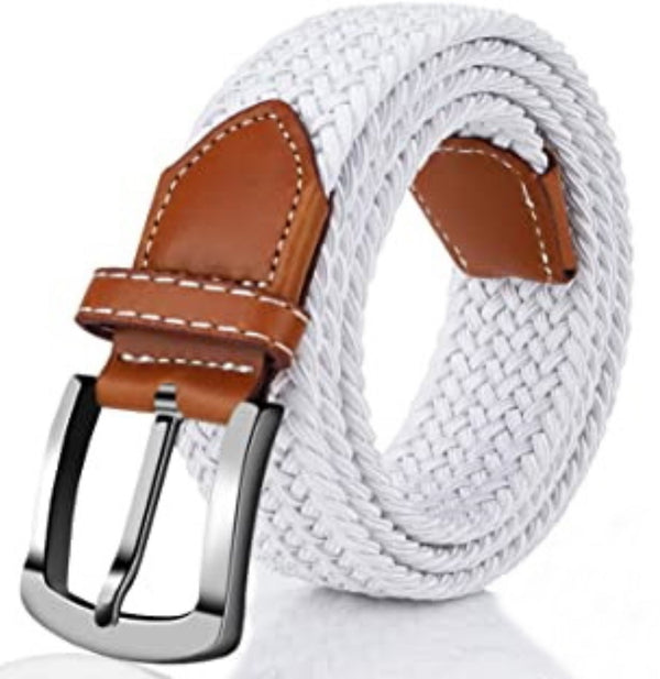 Canvas Belt White